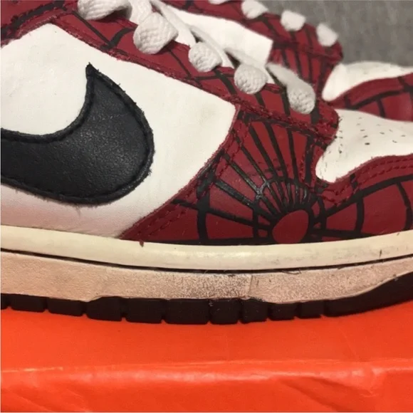 Nike Dunk Low GS Spiderman Vintage 2004 Rare - Picture 9 of 15